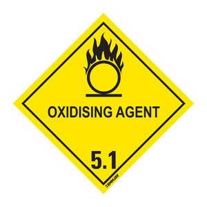 HAZCHEM - Oxidising Agent 5.1 Sign 0248 - Emmjay
