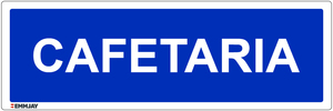 Cafeteria Sign (Rectangle) 1043a - Emmjay