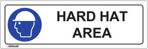 Products: Hard Hat Area Sign 0307 - Emmjay