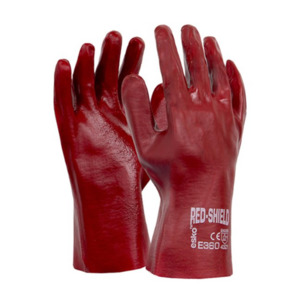 Products: Esko Red Shield 27cm Pack of 12 Pairs Empyre Workwear Packaging & Hygiene