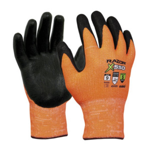 Esko Razor X550 Cut 5 Nitrile Glove Pack of 12 Pairs Empyre Workwear Packaging & Hygiene