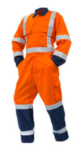 Products: Cotton Overalls, TTMC, D/N, LS, Orange/Navy Empyre Agri Essentials