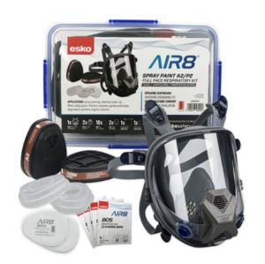 Products: Esko AIR8 Full Face Spray Paint Clipbox Kit Empyre Agri Essentials