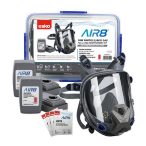 Esko AIR8 Full Face P2/P3R Clipbox Kit Empyre Workwear Packaging & Hygiene