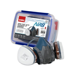 Esko AIR8 Spray Paint Clipbox Respirator Kit Empyre Workwear Packaging & Hygiene