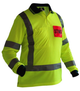L/S Microfibre STMS Polo Empyre Workwear Packaging & Hygiene