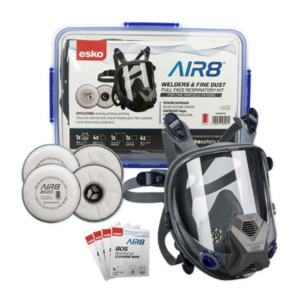 Esko AIR8 Full Face Welders/Dust Clipbox Kit Empyre Workwear Packaging & Hygiene