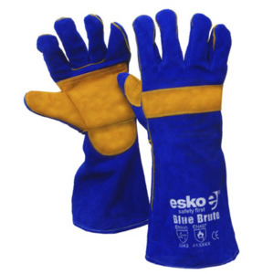 Products: Esko Blue Brute II Premium Welders Gloves Pack of 12 Pairs Empyre Agri Essentials