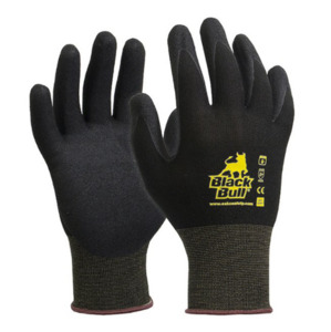 Esko Black Bull Nitrile Gloves Pack of 12 Pairs Empyre Workwear Packaging & Hygiene