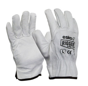 Esko The Rigger Premium Cowhide Gloves Pack of 12 Pairs Empyre Workwear Packagin&hellip;