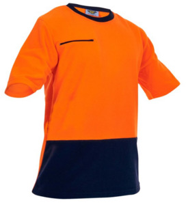 Hi-Vis D/O Polar Fleece Crew Neck T-Shirt Empyre Workwear Packaging & Hygiene