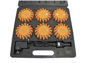 Esko Rechargeable LED Road Flare/Warning Disk Empyre Workwear Packaging & Hygiene