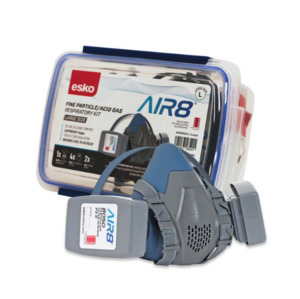 Products: Esko AIR8 Half Face P2/P3R Clipbox Kit Empyre Workwear Packaging & Hygiene