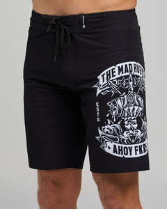 Mens Bottoms: The Mad Hueys AHOY FKRS STORM | 20" BOARDSHORT