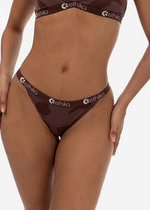 Womens Bottoms: Ethika Womens Palms Brazilian Cheeky