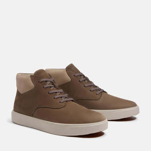 Mens Footwear: Timberland Mens Emerson Street Mid - Dark Brown Nubuck