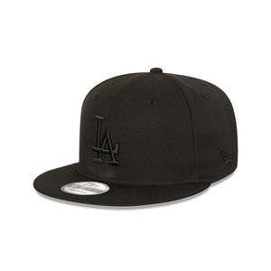 New Era Los Angeles Dodgers Black on Black 9FIFTY Snapback