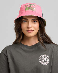 Womens Headwear: The Mad Hueys GALAH ANCHOR | WOMENS REVERSIBLE BUCKET HAT