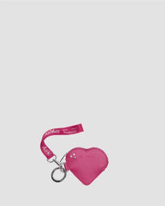 Dr Martens Heart Keyring Purse - Fuschia Pink Kiev