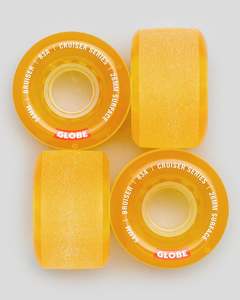 Parts: Globe Bruiser Cruiser Clear Honey Wheel 58mm