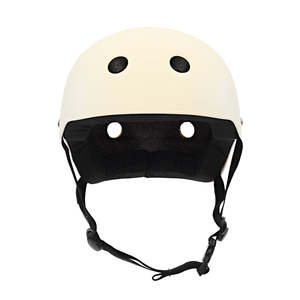 Safety Gear: Globe Goodstock Certified Helmet - Matte Off-White