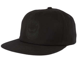 Snapback: Spitfire Adjustable Snapback Black/black
