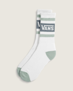 Vans Drop V Crew Socks - Gray Olive