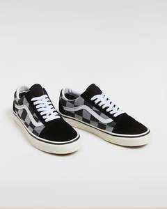 Vans Old Skool Mono Checkerboard - Black