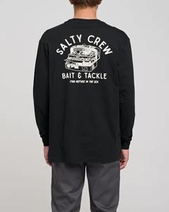 Long Sleeves: Salty Crew Bait & Tackle Standard Longsleeve Tee