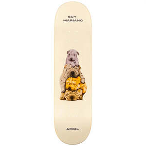 April Skateboards: April Guy Mariano The Dogs Deck 8.38"