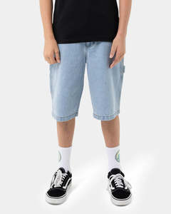 Kids Bottoms: Santa Cruz Classic Dot Carpenter Boys Jean Short