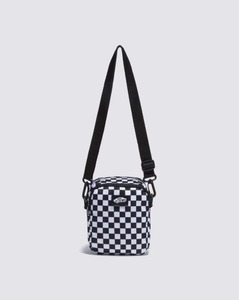 Mens Bags: Vans Go Getter Crossbody Bag - Black / White