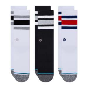 Mens Socks: Stance The Boyd 3 Pack Socks