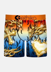 Mens Underwear: Ethika Mens Cold Hearts Mid