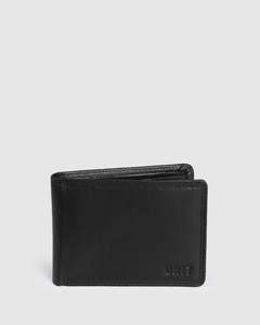 Mens Wallets: UNIT CLASSIC BI-FOLD LEATHER WALLET
