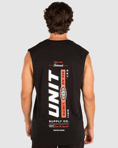 Mens Singlets Tanks: UNIT DUKE MUSCLE