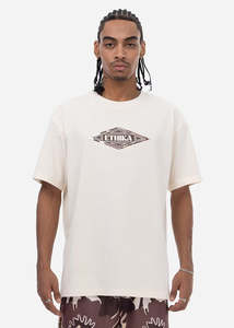 Ethika Mens Aloha Taupe Tee