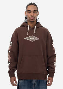 Mens Hoodies: Ethika Mens Hawaiian Flower Hoodie