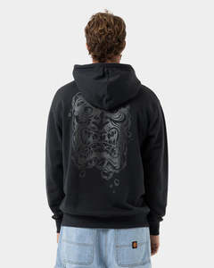 Mens Hoodies: Santa Cruz OS Roskopp Destruct Face Mono Hoodie
