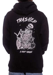 Mens Hoodies: A Lost Cause Trashed Hoodie