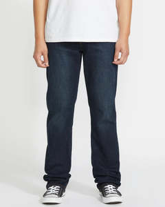 Mens Jeans: Volcom Solver Denim - New Vintage Blue