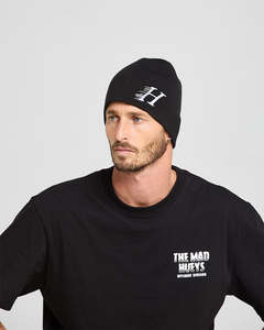 The Mad Hueys Speeding Hueys Straight Beanie