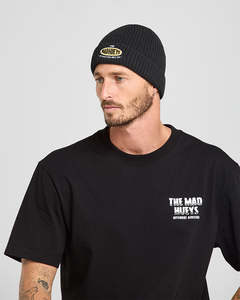 Mens Beanies: The Mad Hueys Bogan Middle Finger Wharfie Beanie