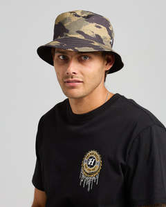 Mens Bucket Hats: The Mad Hueys H SERIES | REVERSIBLE BUCKET HAT