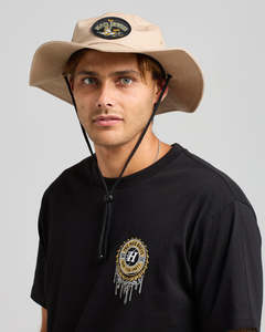 Mens Bucket Hats: The Mad Hueys CROCN A COLDIE | WIDE BRIM HAT