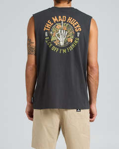 Mens Sale Tops: The Mad Hueys FK OFF IM FISHING | MUSCLE