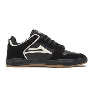 Mens Sale Footwear: Lakai Telford Low Black / Glow Suede