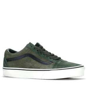 All Footwear: Vans Old Skool Pig Suede - Green/Multi