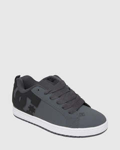 DC Court Graffik - Dk Grey/Black/White