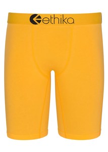 Mens Accessories: Ethika Mens Empire Yellow Staple